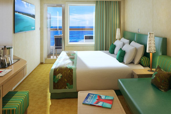 MyCruise Carnival Panorama Kahytter Balkon HX1